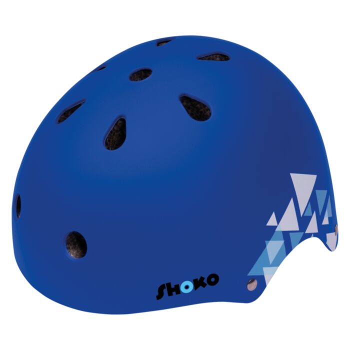 Shoko Kids Helmet With Light Ocean Blue