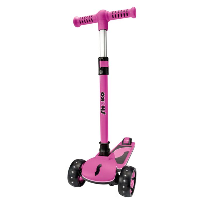 Shoko Kids Scooter X-Speed With 3 Wheels Pink Color For Ages 4+