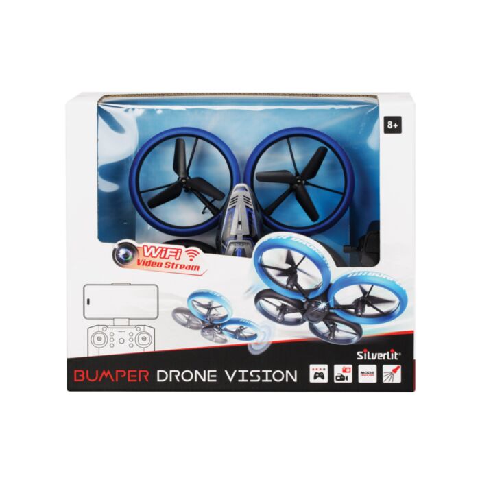 Silverlit Flybotic Bumper Drone Remote-Control Drone for Ages 8+