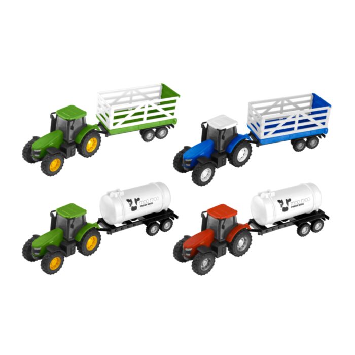 Teamsterz Tractor and Trailer For Ages 3+