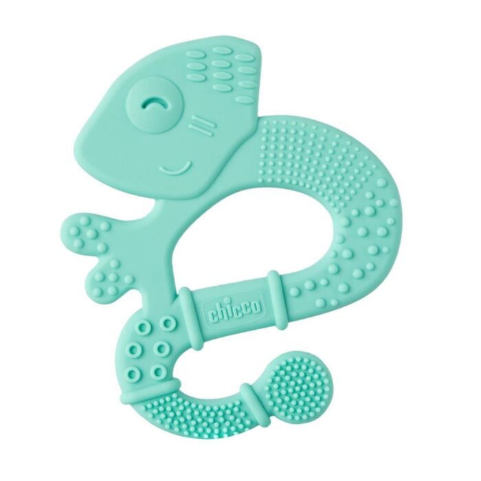 Chicco Baby Silicone Teething Ring Neutral for 2+ Months