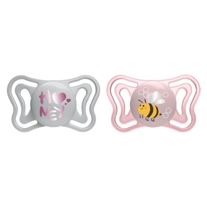 Chicco Light PhysioForma Pacifiers Pink for 2-6 Months 2 pcs