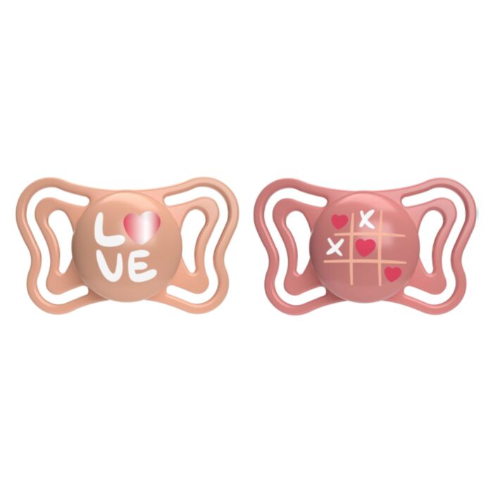 Chicco Light PhysioForma Pacifiers Pink for 16-36 Months 2 pcs