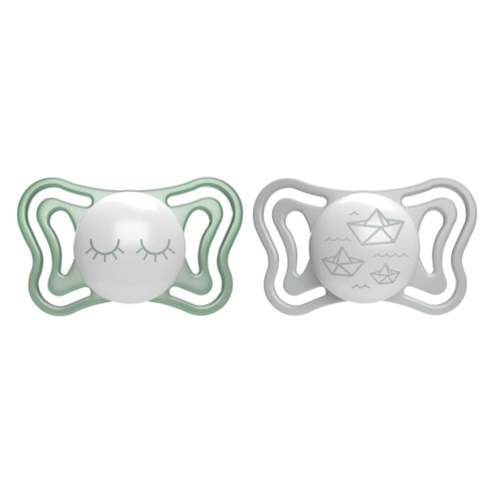 Chicco Light PhysioForma Night Pacifiers for 16-36 Months 2 pcs