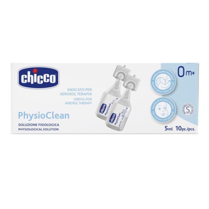 Chicco Αμπούλες Μύτης Phisioclean 5ml - 10τμχ