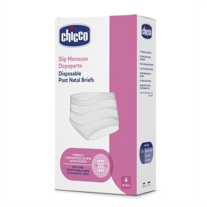 Chicco Elastic Mesh Disposable Underwear No4 - 4pcs