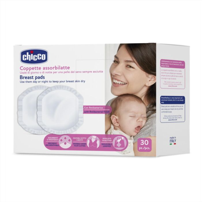 Chicco Antibacterial Breast Pads 30 pcs