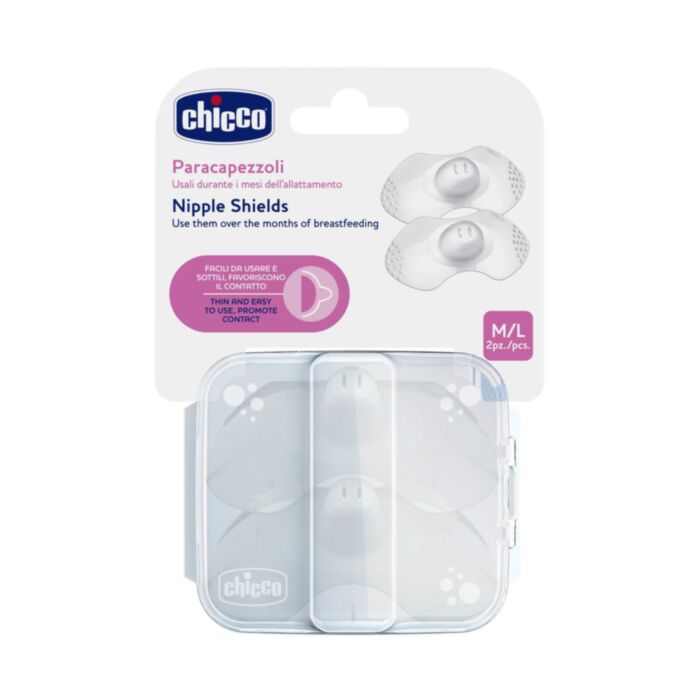 Chicco Δίσκοι Στήθους Σιλικόνης M-L 2τμχ