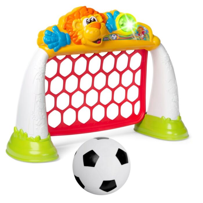 Chicco Baby Toy Moving Soccer Goal for 24+ Months