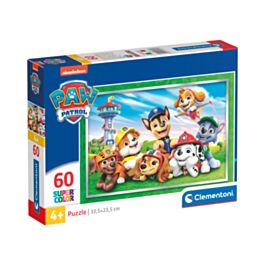 Clementoni Kids Puzzle Super Color Nickelodeon Paw Patrol 60 pcs | B2B